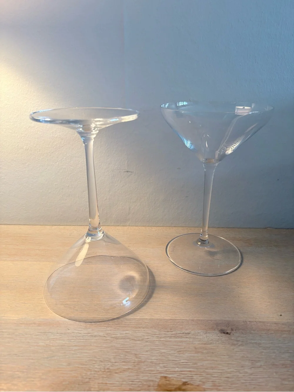 Riedel Extreme Crystal Martini glasses
